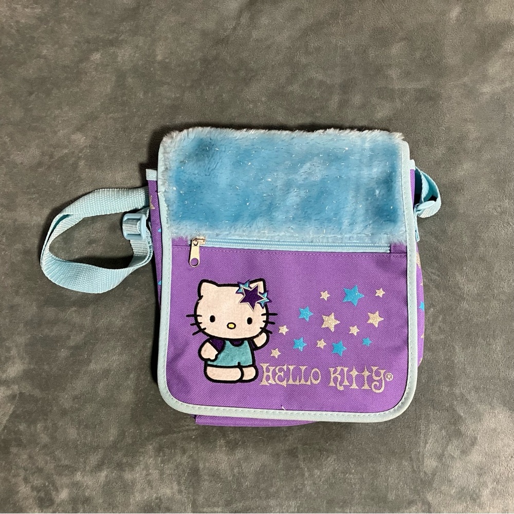 Hello Kitty Starry Purple and Light Blue Bag